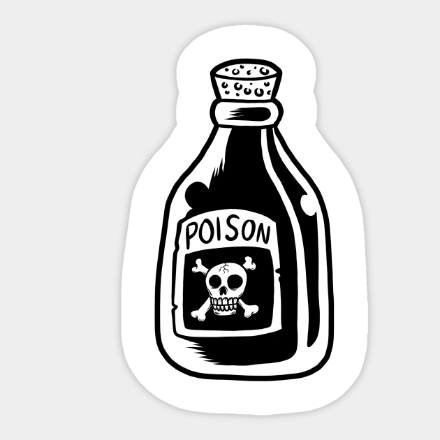 Poison Sticker by Adorline